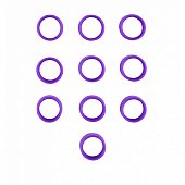 Motorola 32012144005 кольцо для маркировки, цвет фиолетовый (10 шт.)